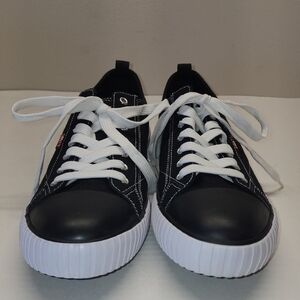 Levi Strauss Black and White Sneakers